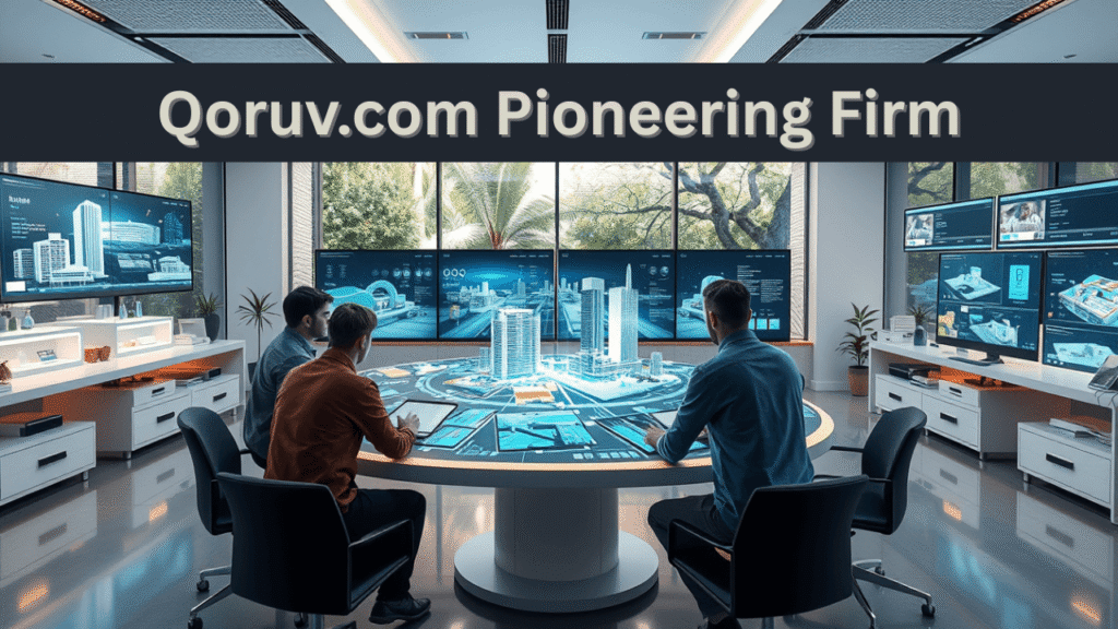 qoruv.com pioneering firm: innovating with ai in construction