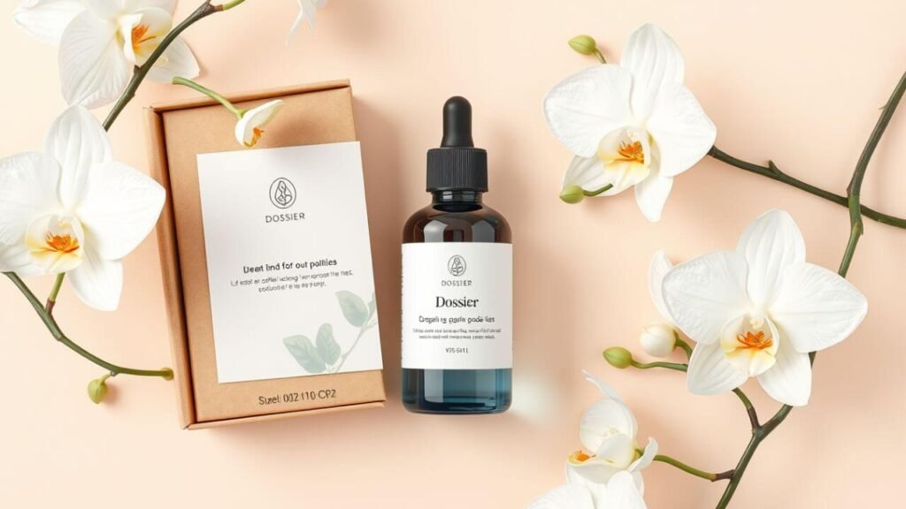 dossier.co flowerbomb perfume with box and size