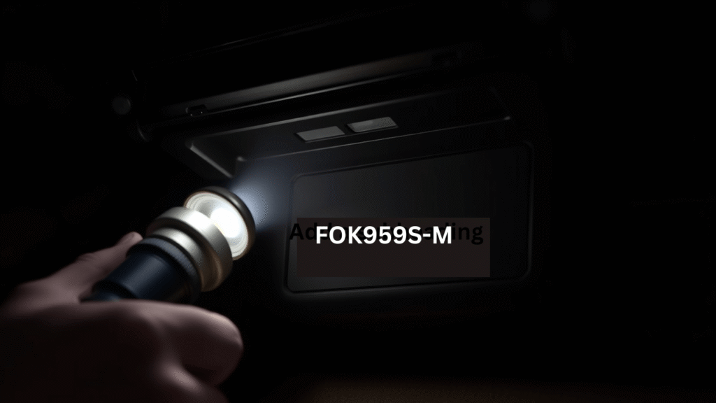 how to confirm you’ve found the right fok959s-m model