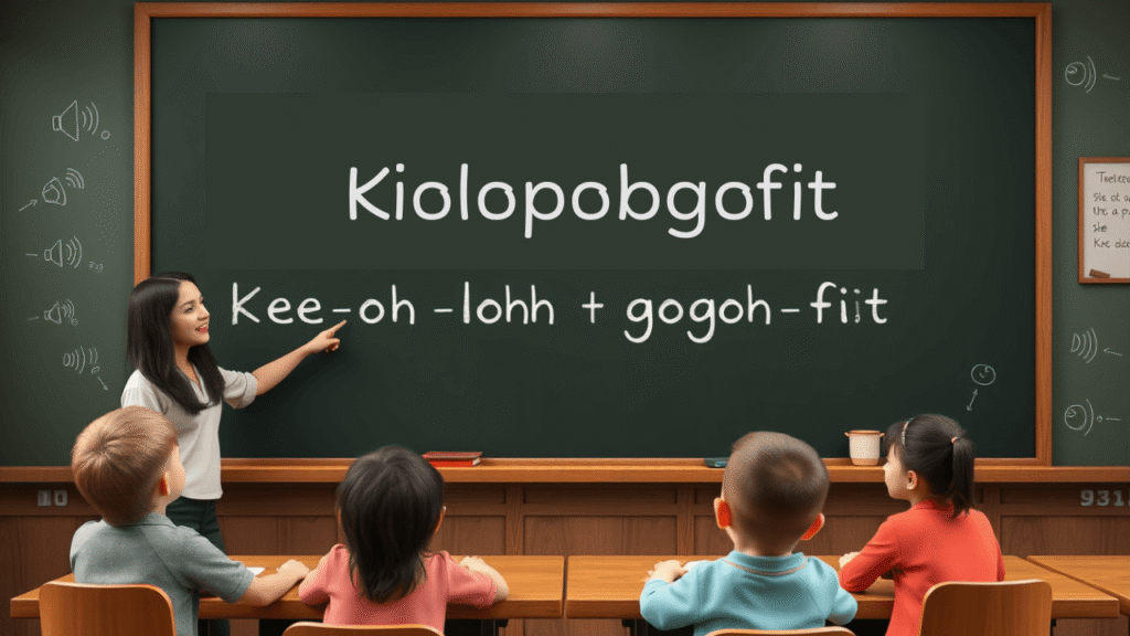 how to pronouncing kiolopobgofit