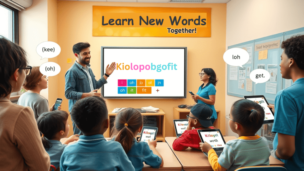 how to teach others to say kiolopobgofit