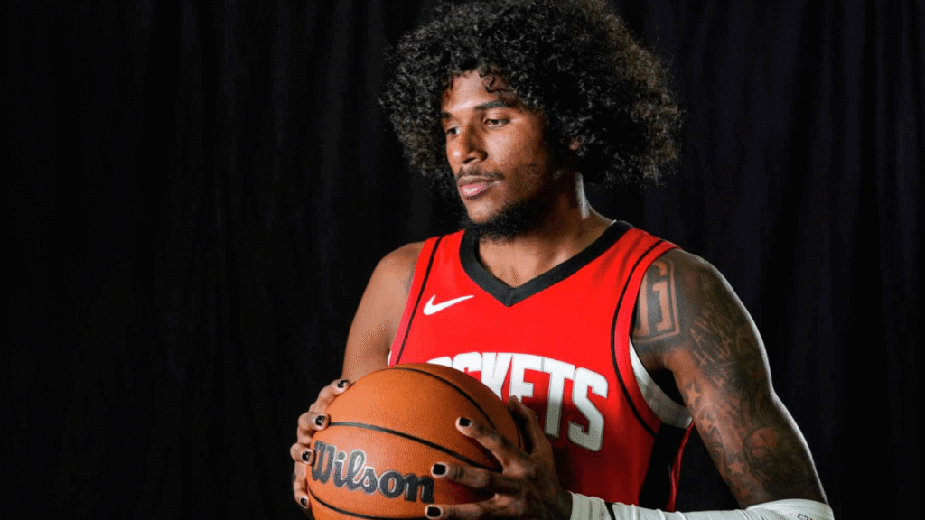 jalen green son of bree purganan playing basketball