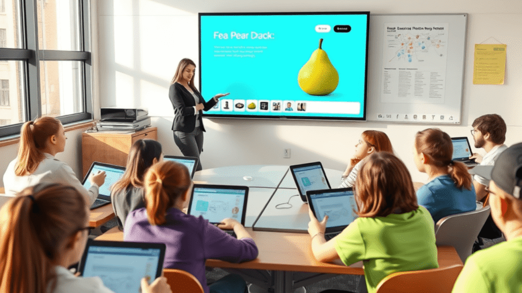 joinpd powered by pear deck techer explain student