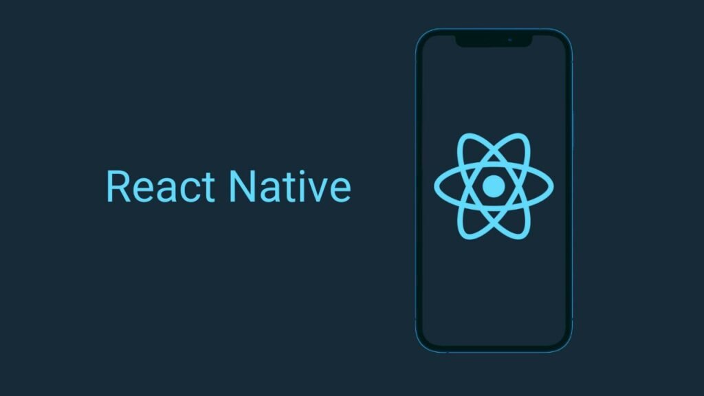 react native logo and text